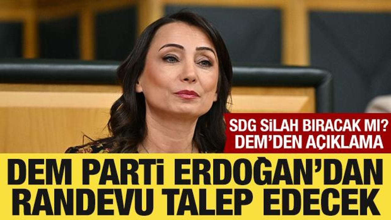 DEM Parti: Erdoğan’dan randevu isteyeceğiz!
