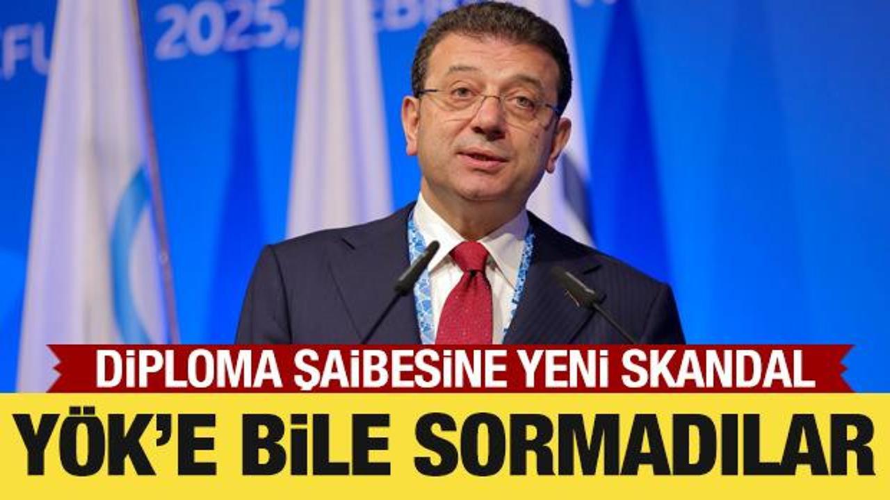 Ekrem İmamoğlu’nun sahte diploma şaibesinde yeni skandal: YÖK’e bile sormadılar!