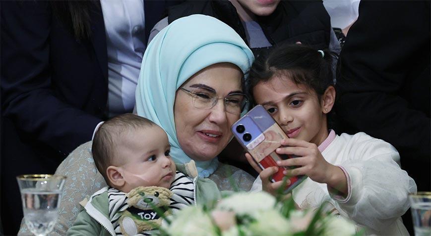 Emine Erdoğan’dan ‘Filistinlilerle Kardeşlik İftarı’ paylaşımı