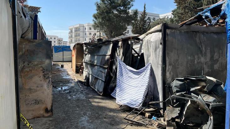 Hatay’da konteyner yangını: 1 ölü, 1 yaralı