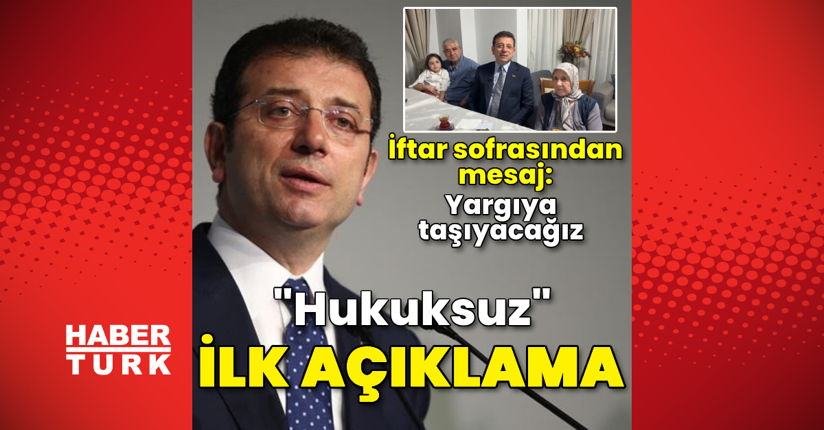 İmamoğlu'ndan diploma açıklaması: Böyle bir karar alma yetkileri yok | Son dakika haberleri