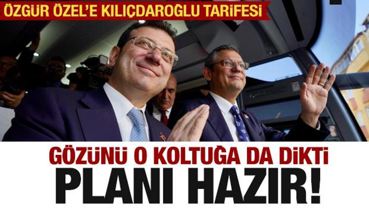 İmamoğlu’nun planı hazır! Özgür Özel’e Kılıçdaroğlu tarifesi