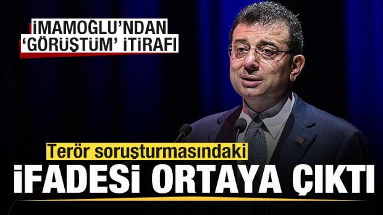 İmamoğlu’nun terör soruşturmasındaki ifadesi ortaya çıktı! Azad Barış sorusuna cevap