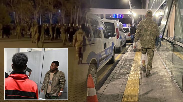 Isparta’da Somalili askerler birbirine girdi! Ortalık bir anda karıştı, 24 yaralı