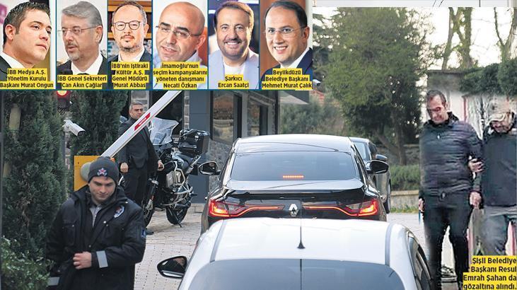 İstanbul Büyükşehir Belediyesi’ne operasyon! 2 soruşturma: 87 gözaltı