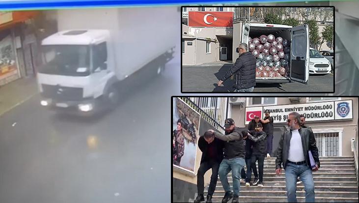 İstanbul’da akılalmaz dakikalar! Durdurdukları kamyonda şoför ve muavinin gözlerini bağladılar