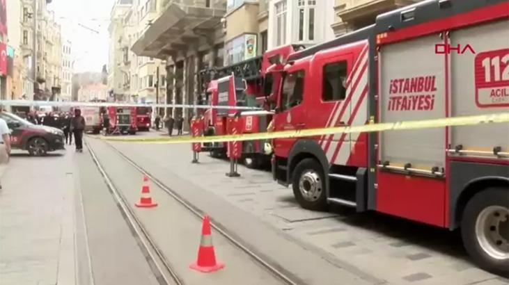 İstiklal Caddesi’nde tarihi pasajda yangın! Çok sayıda ekip sevk edildi