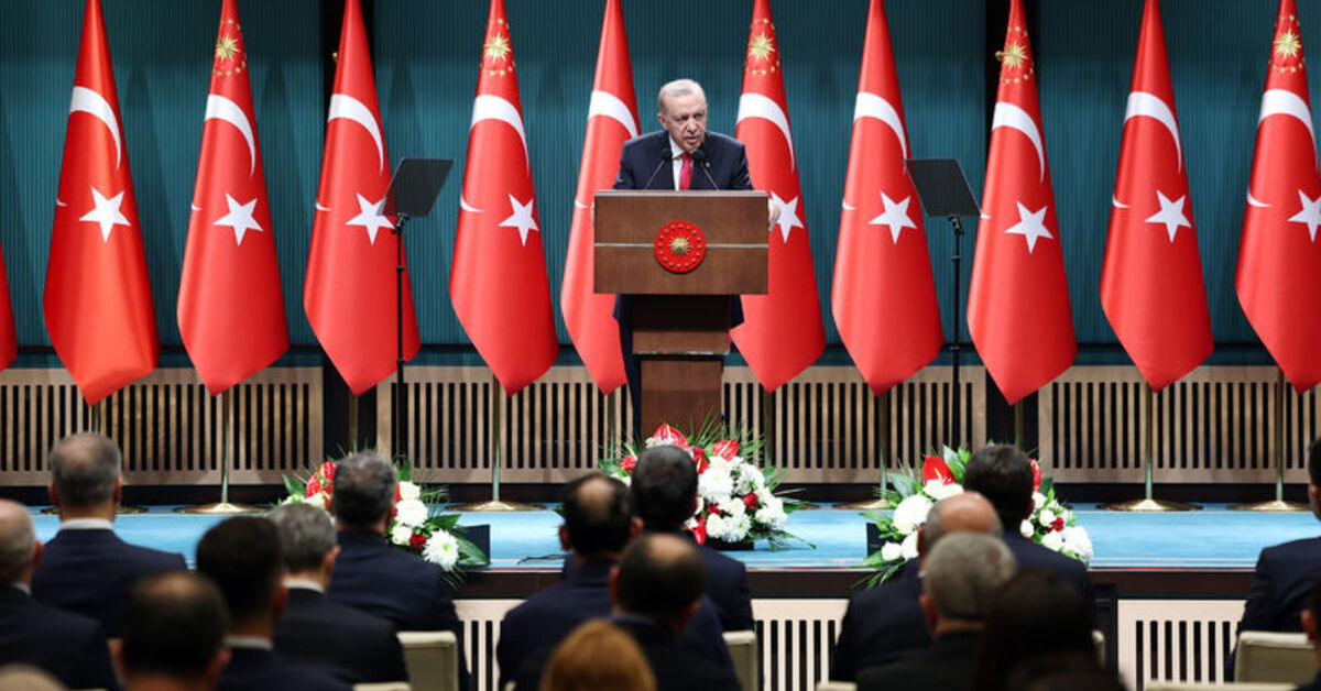 Kabine toplantısının ardından Cumhurbaşkanı Recep Tayyip Erdoğan'dan açıklamalar