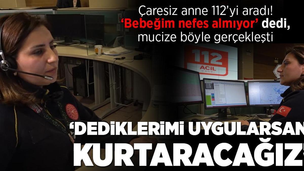 Kan donduran ses kaydı: Boğulma tehlikesi geçiren bebek 112’nin yönlendirilmesiyle kurtarıldı