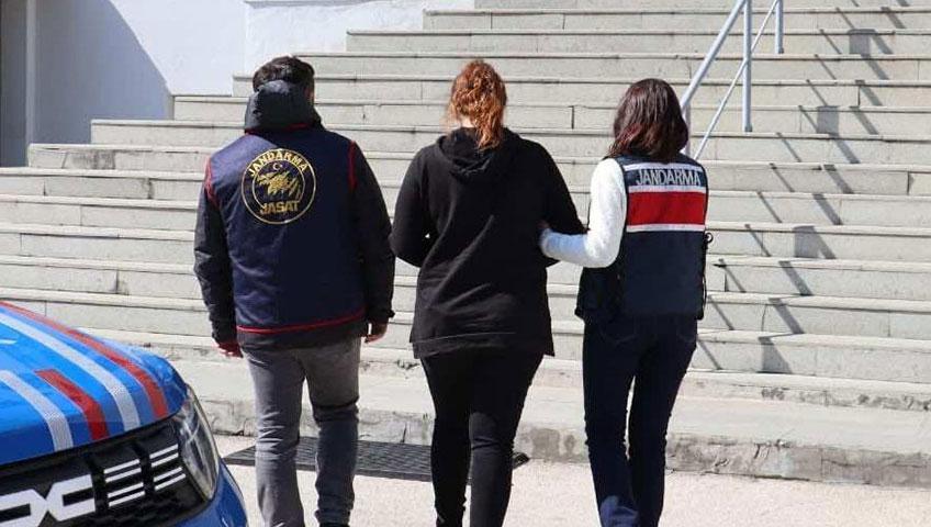 Kırmızı bültenle aranan kadın Isparta’da yakalandı