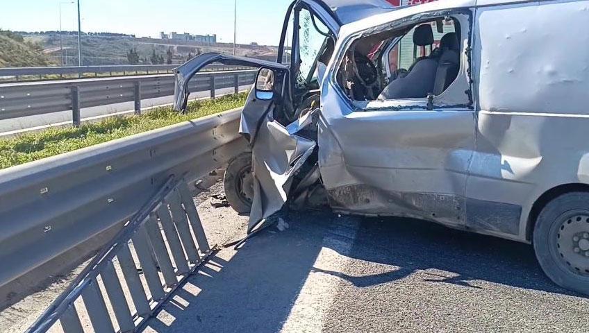 Kuzey Marmara Otoyolu’nda kaza! 1 ölü 1 yaralı