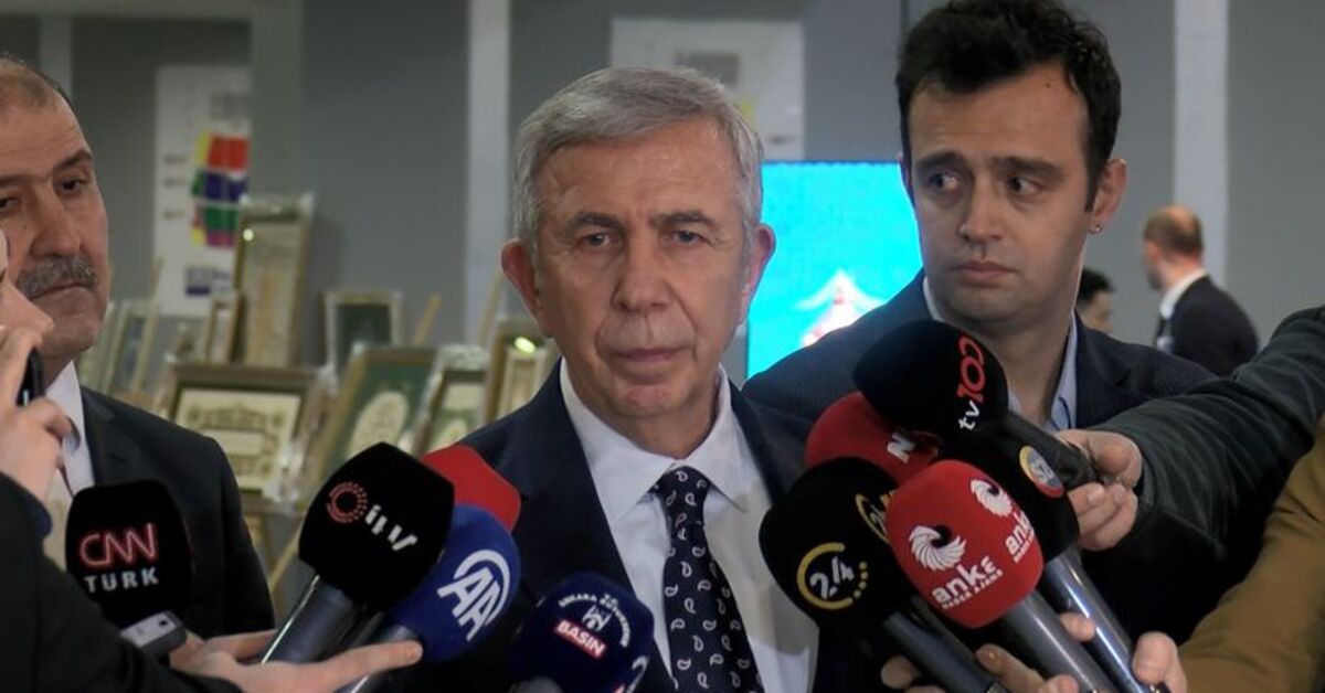 Mansur Yavaş: Siyasette insan kendi kendine kefil olabilir | Son dakika haberleri