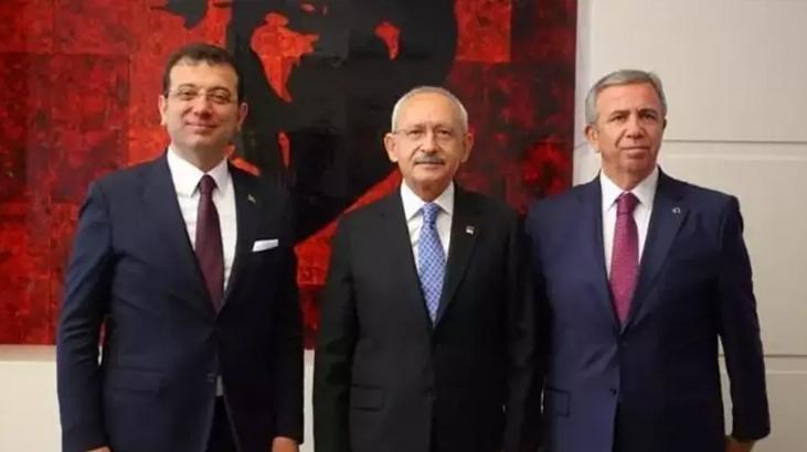Mansur Yavaş ve Kılıçdaroğlu’ndan tutuklu bulunan İmamoğlu’na ziyaret