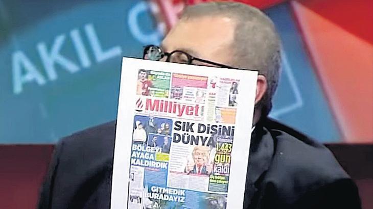 Milliyet’in manşeti gündem oldu