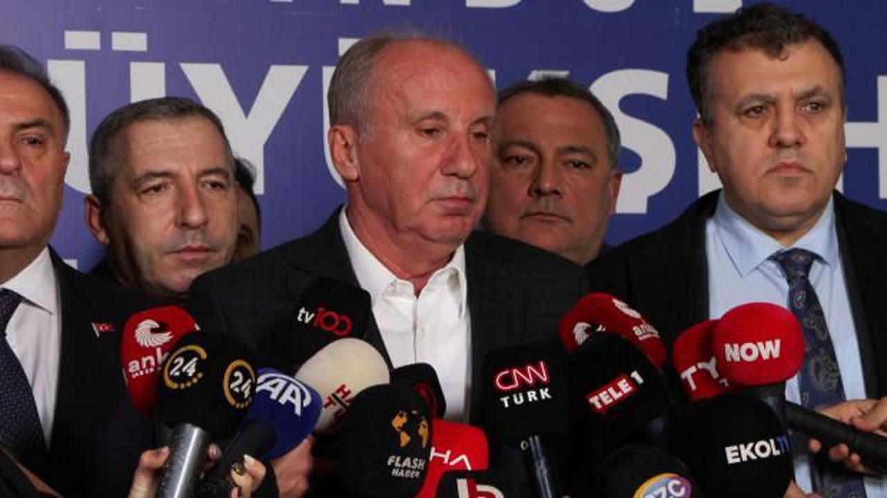 Muharrem İnce’den İmamoğlu’na destek