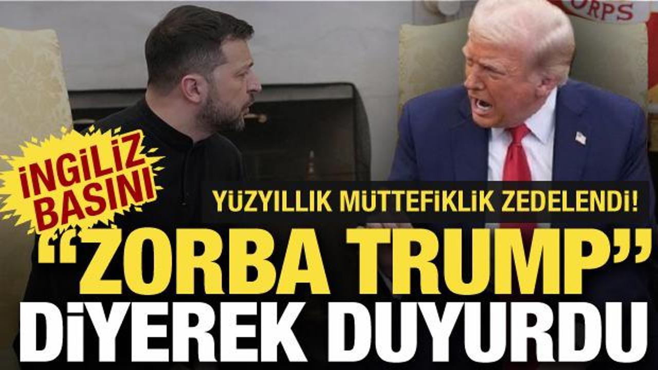 Müttefiklik zedelendi! İngiliz basını ‘Zorba Trump’ diyerek duyurdu