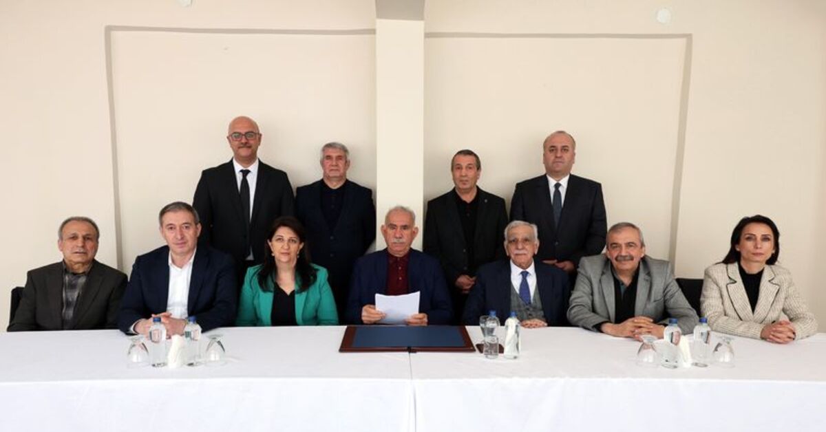 Öcalan’dan DEM’li vekillere mesaj: Barış üzerine söz kurun, barışı sahiplenin – Gündem Haberleri