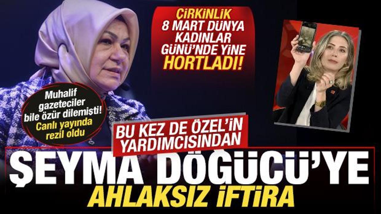 Özel’in yardımcısı Gülşah Deniz Atalar’dan, Şeyma Döğücü’ye ahlaksız iftira!