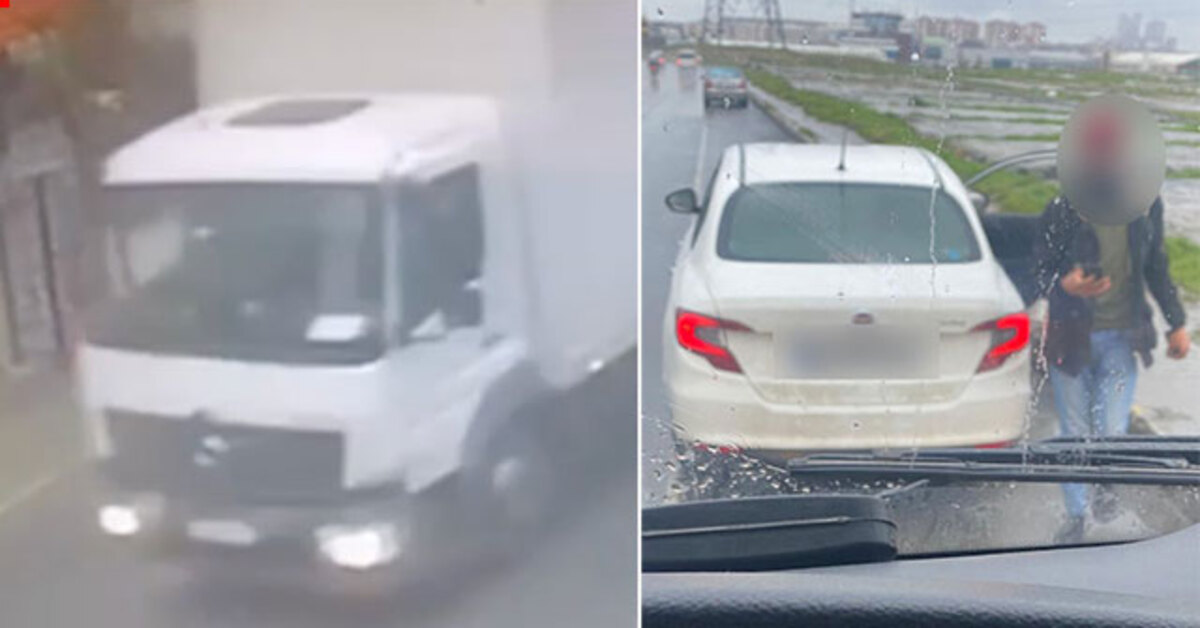 Sahte polisler kamyonu 279 top kumaşla gasp etti! Bir kare fotoğraf yakalattı! | Son dakika haberleri