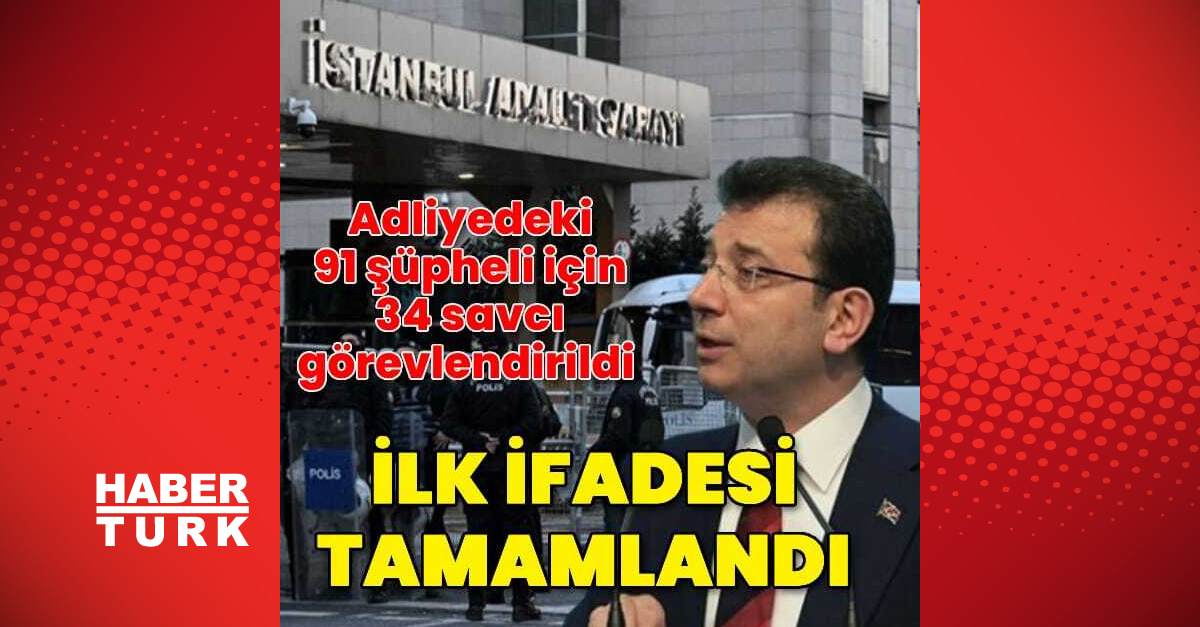 Son dakika haberi: Çağlayan Adliyesi'nde şüphelilerin ifadesi için 34 savcı görevlendirildi! Süreç nasıl işleyecek?