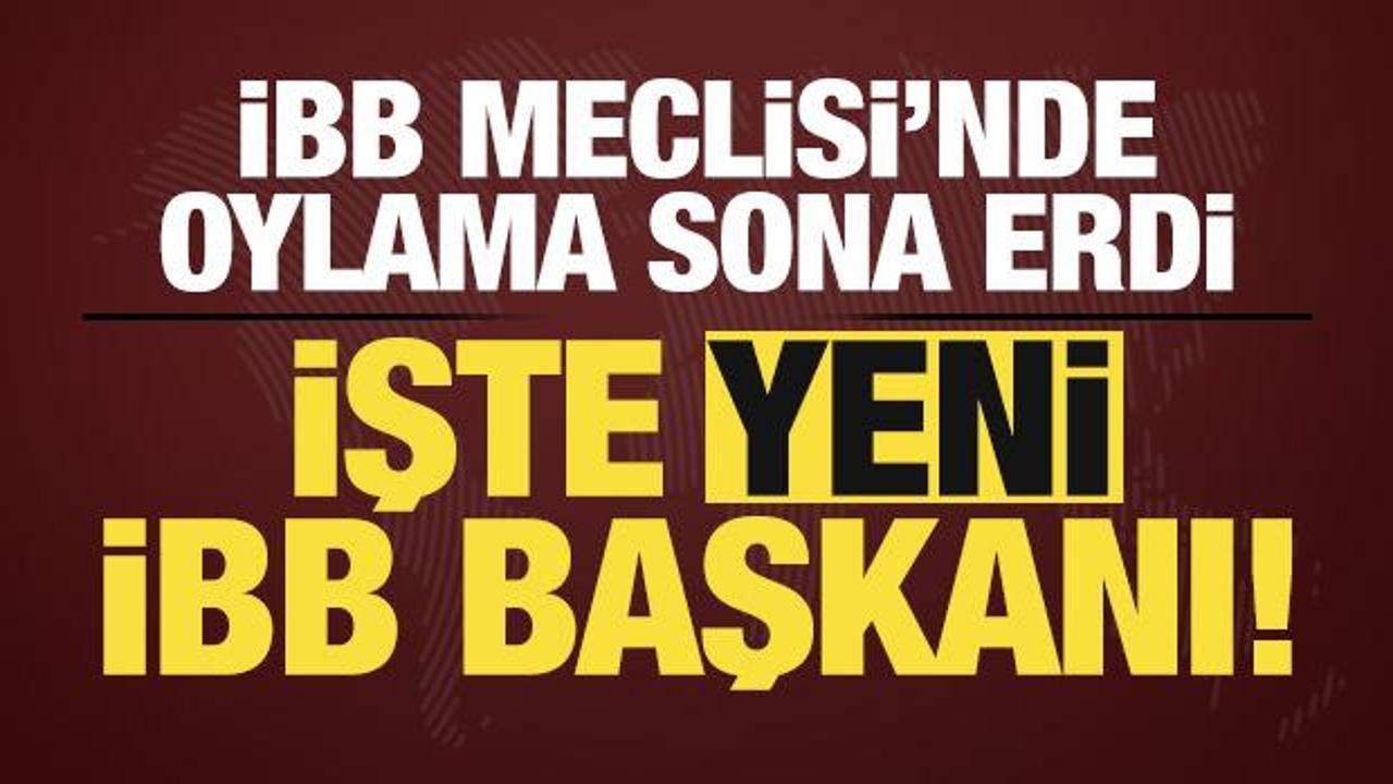 Son dakika haberi: İBB Meclisi’nde oylama sona erdi! İşte yeni iBB başkanı…