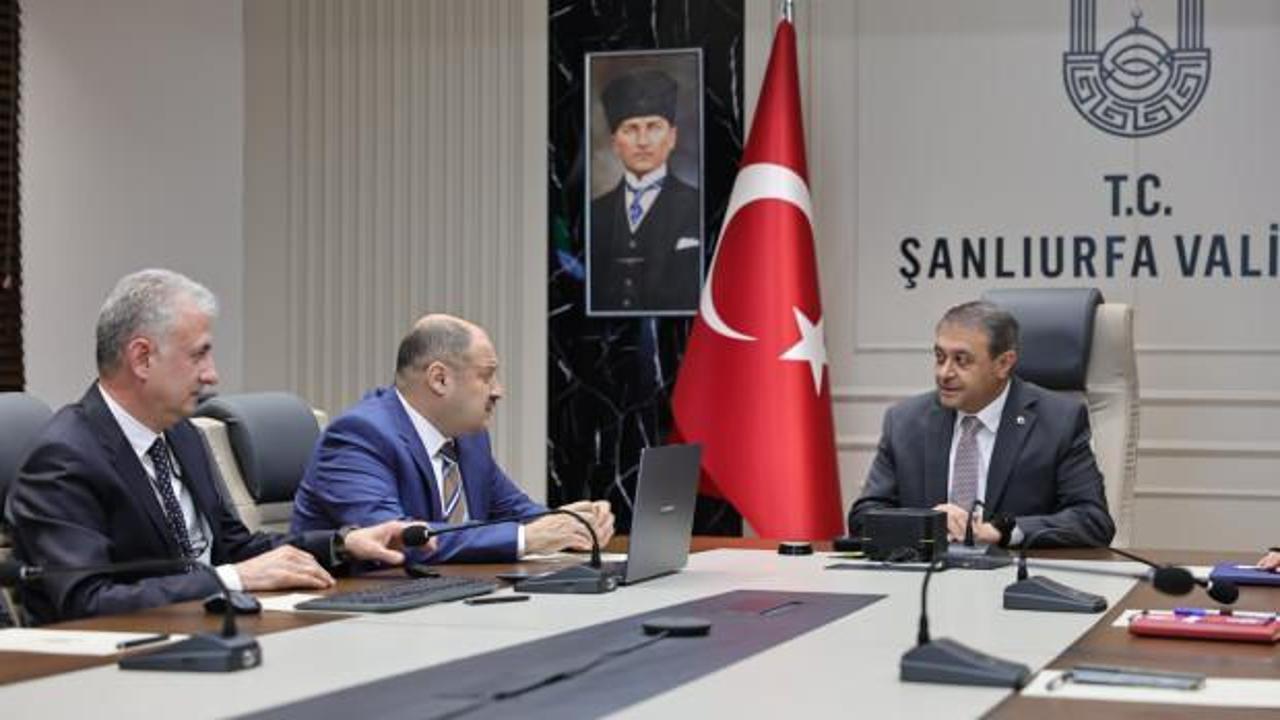 ŞUAK ekibi Şanlıurfa Valisi Şıldak’ı ziyaret etti