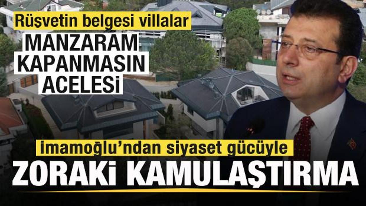 Tarihe geçecek yolsuzluk ‘pes artık’ dedirtti! Villaların önü kapanmasın diye…