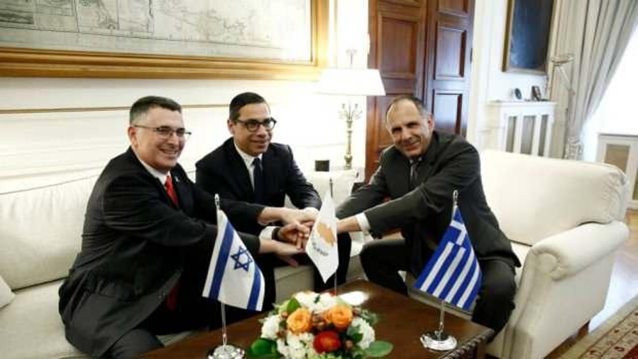 Türkiye’ye karşı bir araya geldiler! İsrail Yunanistan ve Rum Yönetimi’ne akıl verdi