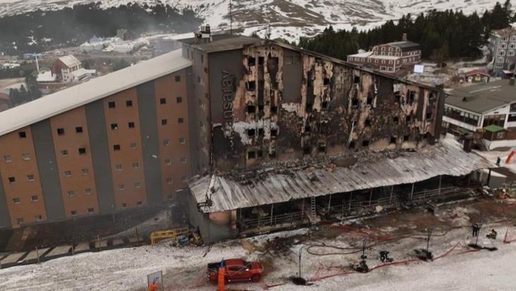 Uludağ’da 2 kişinin öldüğü otel yangınında ilk gözaltı