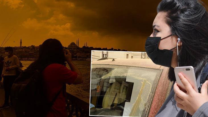 Uzmanlardan çöl tozu uyarısı: Maske takmakta fayda var