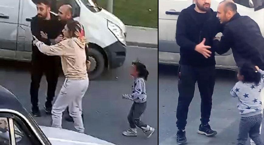 Yer: Esenyurt! Küçücük bedeniyle dehşetin içine koştu