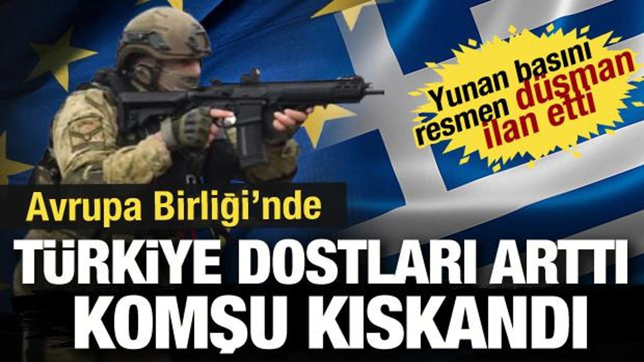 Yunan basınının hedefi o ülke oldu! Türkiye’ye dost olan AB ülkelerine ateş püskürttü