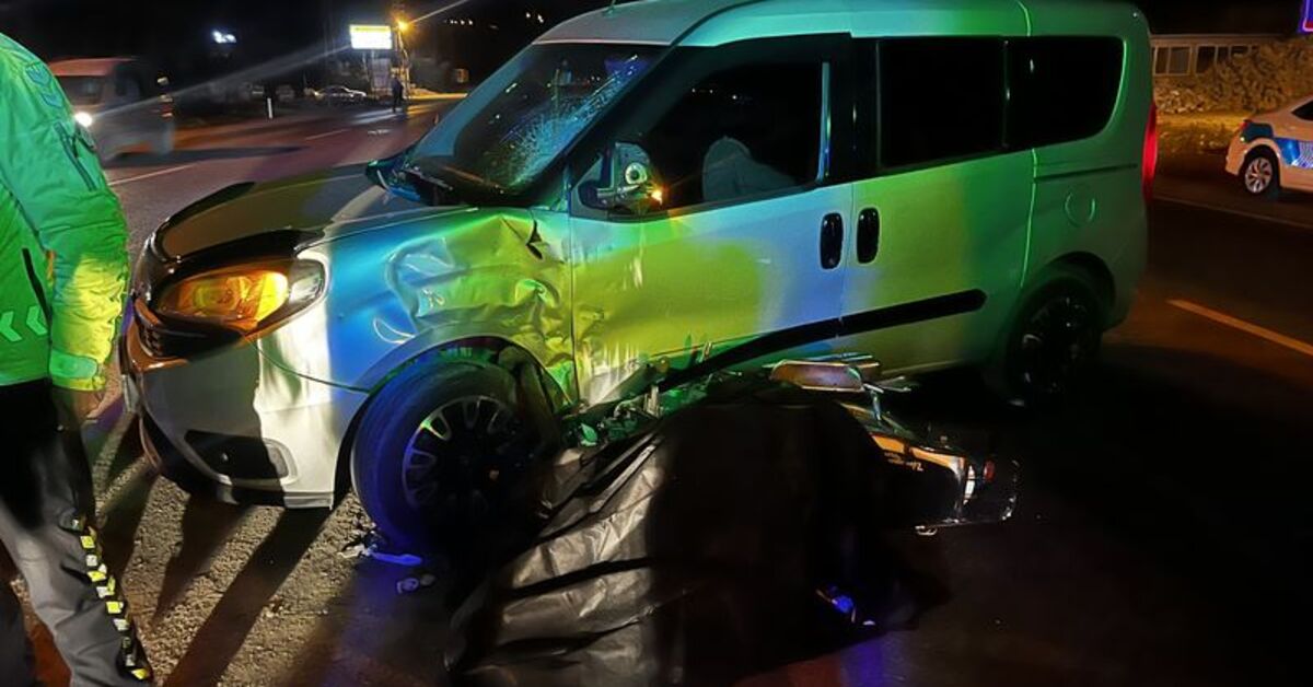 Zonguldak'ta hafif ticari araçla çarpışan motosikletin sürücüsü öldü – Güncel haberler
