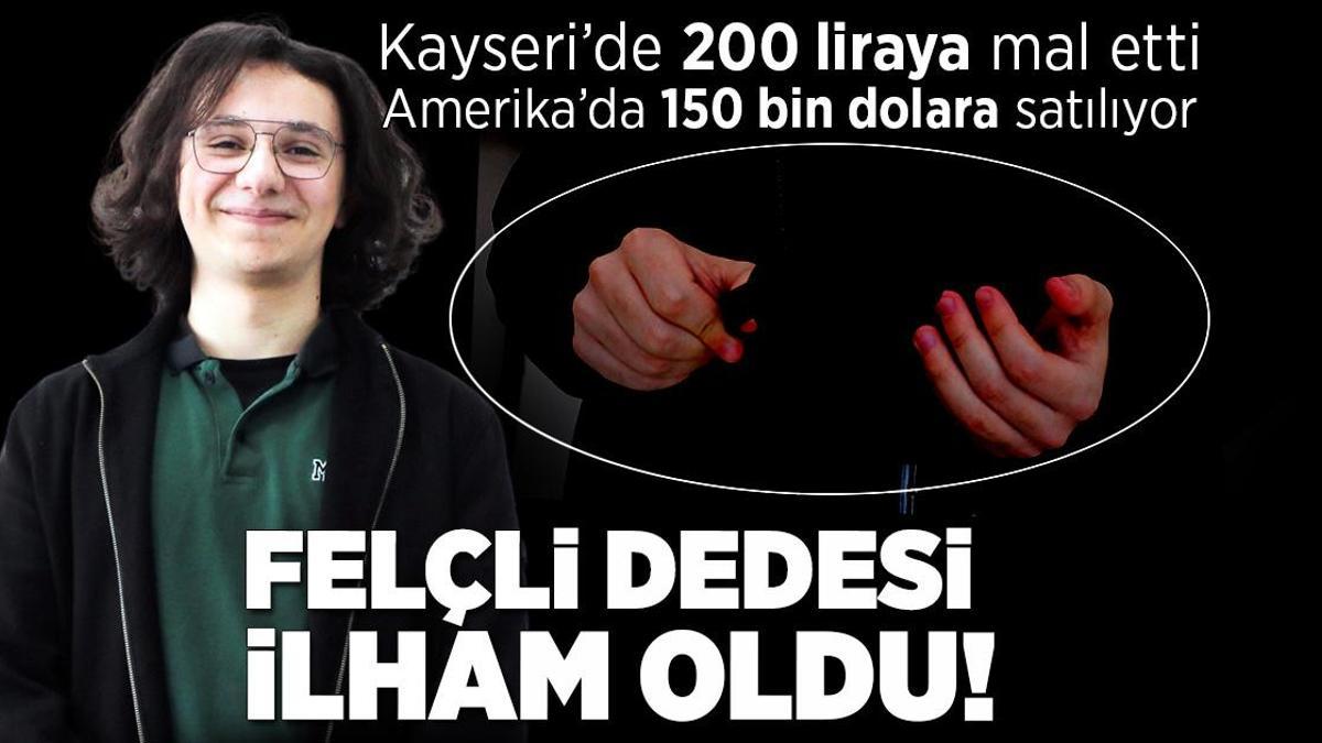 150 bin dolara satılıyor, Kayseri’de 200 liraya mal etti! Felçli dedesinden ihlam aldı