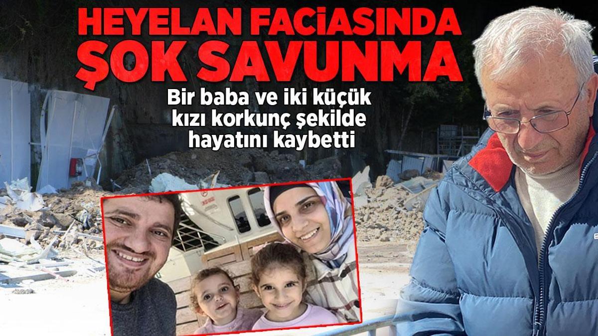 3 cana mal olan heyelanda iş yeri sahibi kendini böyle savundu