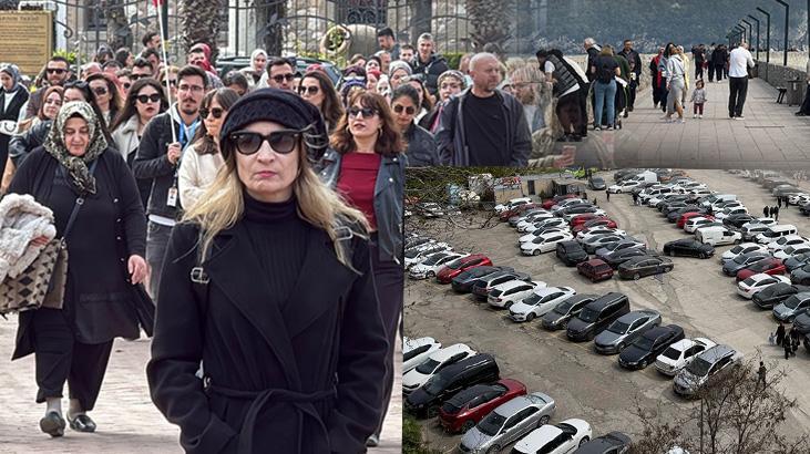 6 bin nüfuslu ilçeye 130 bin kişi geldi! Araba park edecek yer kalmadı