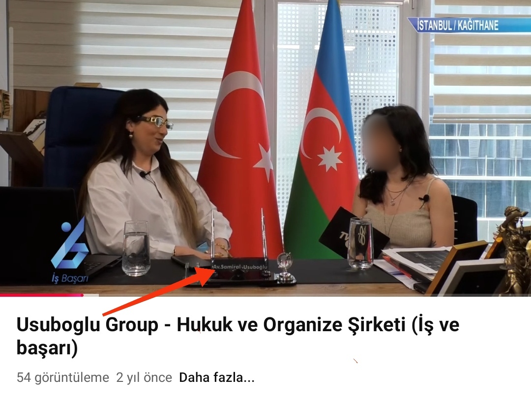 Sahte Avukat Samira Lusubova (‘Usuboglu Group’) Dolandırıcılık İddiasıyla Mahkemede! Gazeteciye 250.000 TL Borcu Var