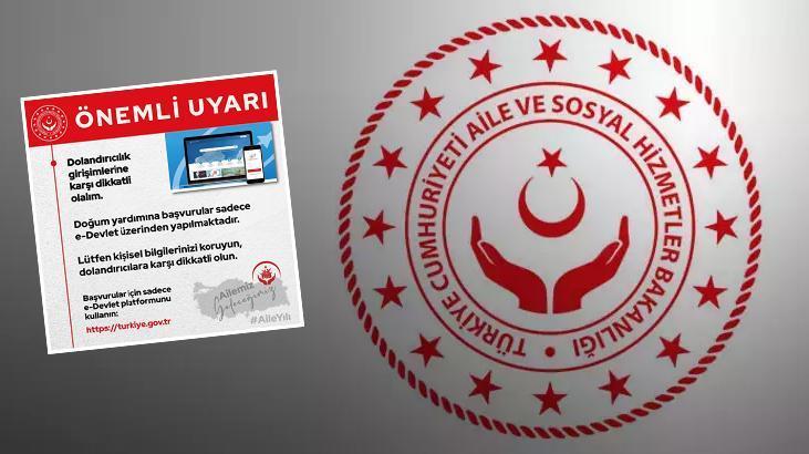 Aile ve Sosyal Hizmetler Bakanlığı’ndan önemli uyarı! ‘Dolandırıcılara karşı dikkatli olun’