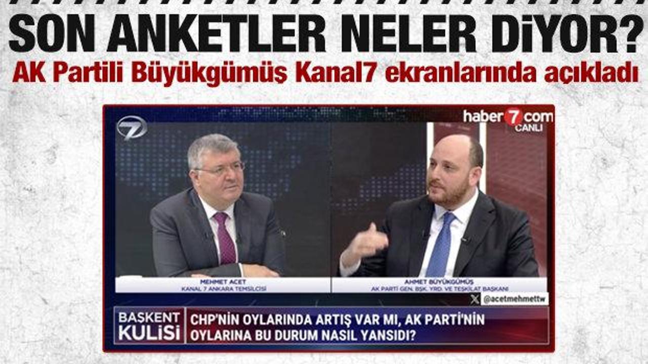 AK Parti Genel Başkan Yardımcısı Büyükgümüş’ten Başkent Kulisi’nde önemli açıklamalar