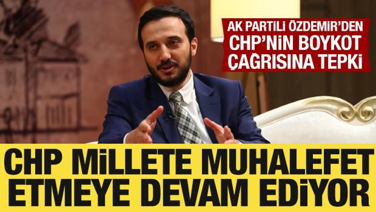 AK Parti İstanbul İl Başkanı Abdullah Özdemir’den CHP’ye sert tepki