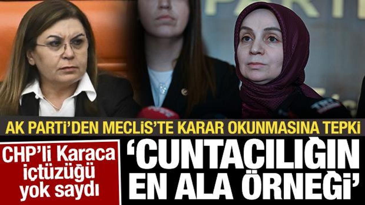 AK Parti’den CHP’ye Can Atalay tepkisi: Cuntacılığın en ala örneği
