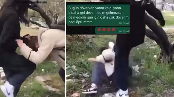 Akran zorbalığı kamerada: Arkadaşını darbeden öğrenci hakkında karar