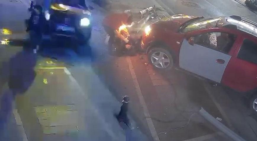Alkollü sürücü dehşet saçtı! Kaldırımdaki çocuk ölümden döndü