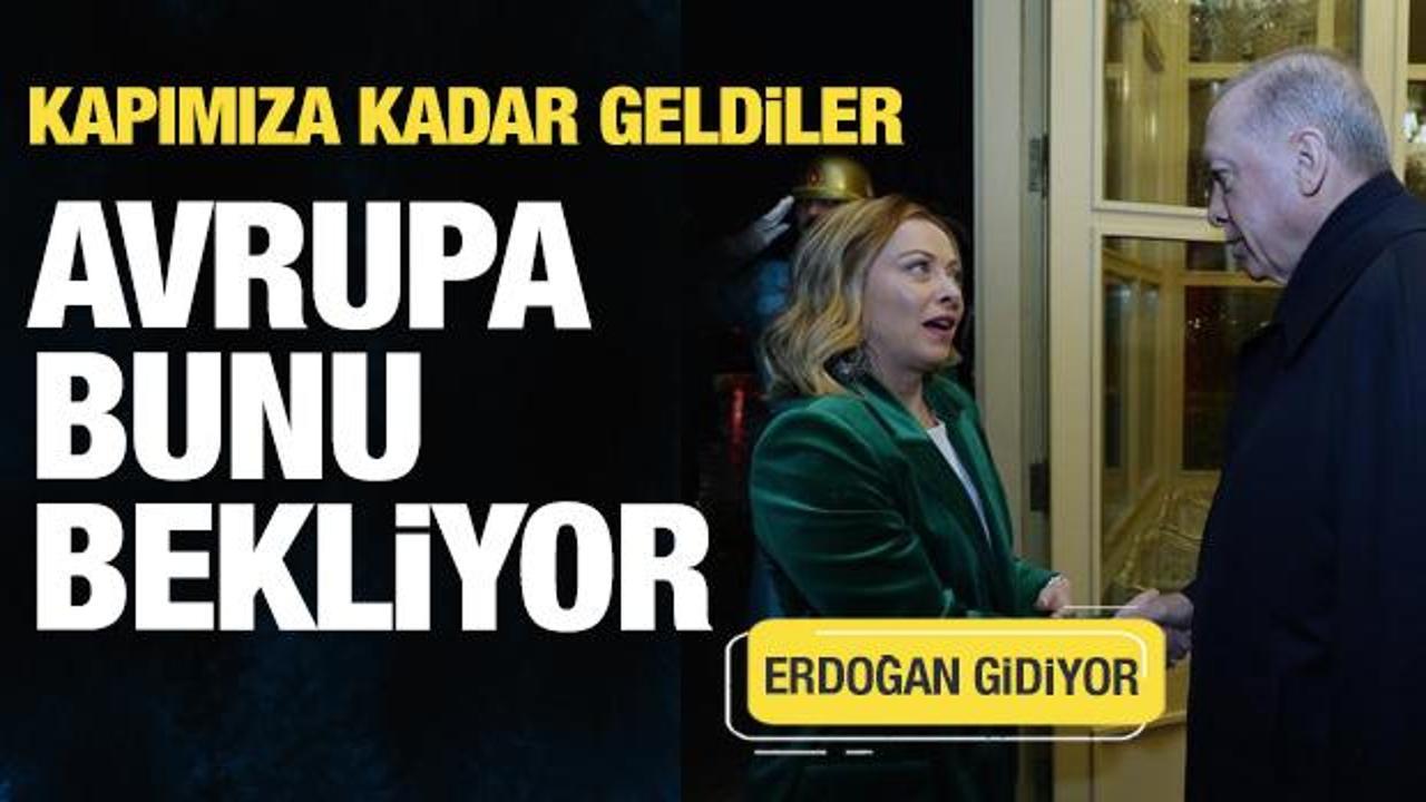 Avrupa bunu bekliyordu! Türkiye’nin kapısını çaldılar…Erdoğan gidiyor