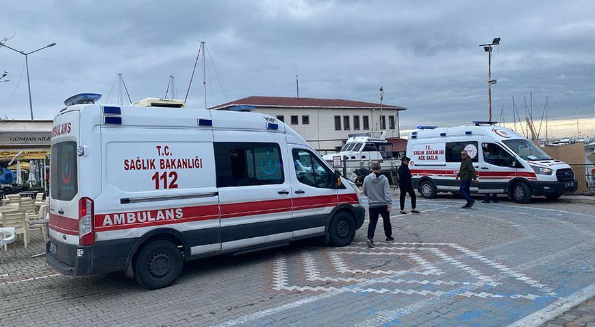 Ayvacık’ta kaçak göçmenleri taşıyan bot battı! 5 kişi öldü