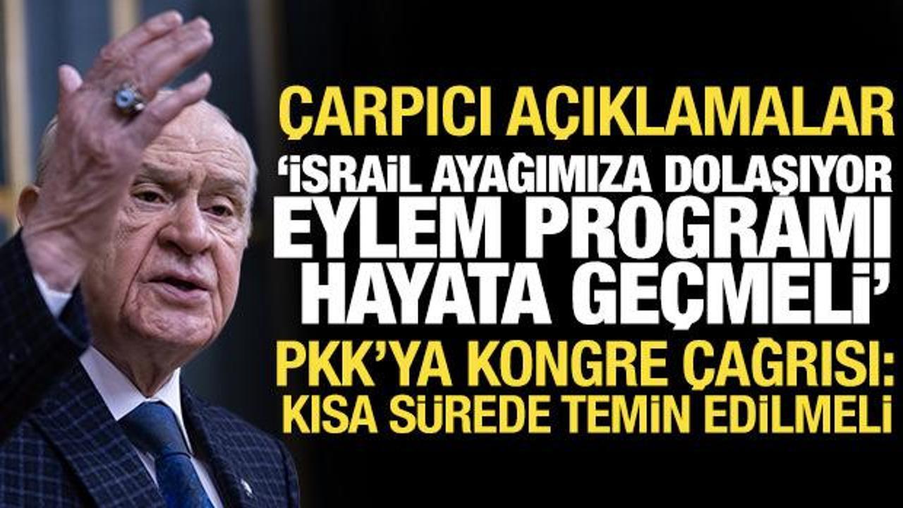 Bahçeli’den çağrı: PKK kongreyi toplayıp örgütü feshetmeli