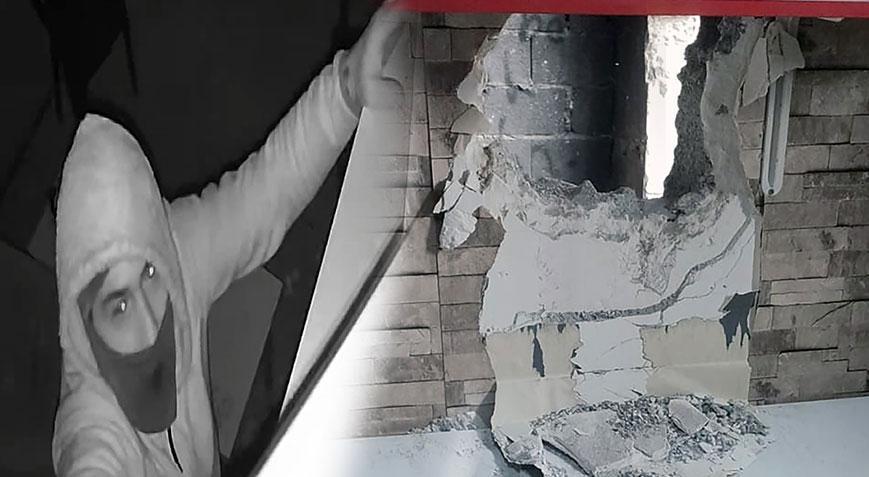 Balyozla duvarı kırıp, 650 bin lirayı çuvala doldurup kaçtı! ‘O sokaktan hiç geçmedim’