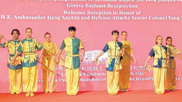 Çin’in Ankara Büyükelçisi’nden göreve başlama resepsiyonu