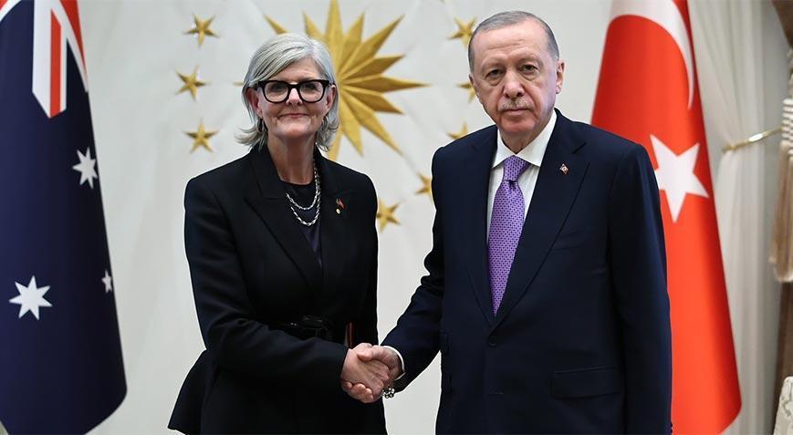 Cumhurbaşkanı Erdoğan Avustralya Genel Valisi ile görüştü! İşte ele alınan konular…