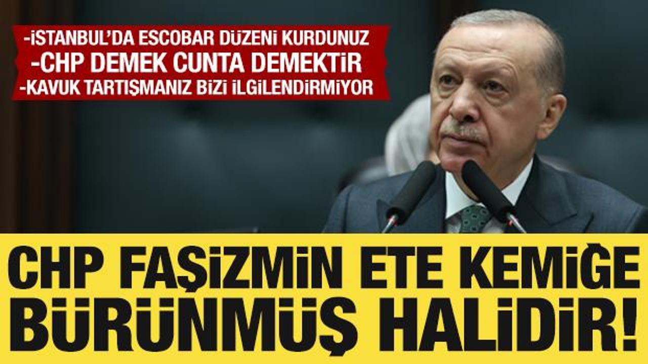 Cumhurbaşkanı Erdoğan: CHP faşizmin ete kemiğe bürünmüş halidir!